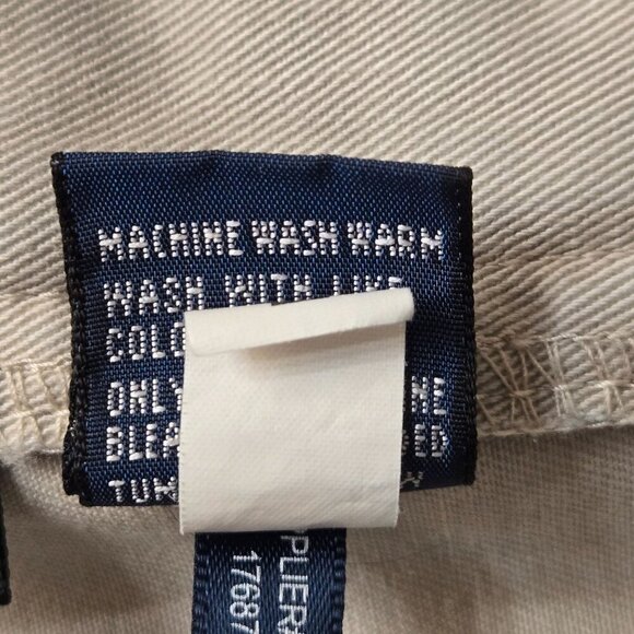 Polo Ralph Lauren Tyler Shorts Mens 37 Pleated Khaki Cotton Preppy‎ Classic - Picture 7 of 11